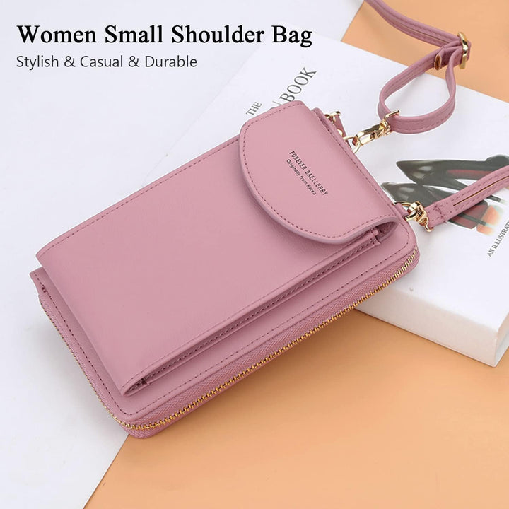 FANDARE Umhängetasche Damen Schultertaschen Geldbörse Leichte Handy-Brieftasche Crossbody Bag für Mä