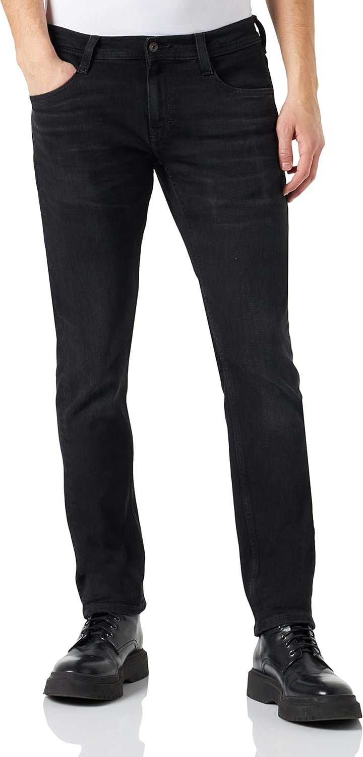 MUSTANG Herren Oregon Tapered Jeans 30W / 34L Tiefschwarz 983, 30W / 34L Tiefschwarz 983