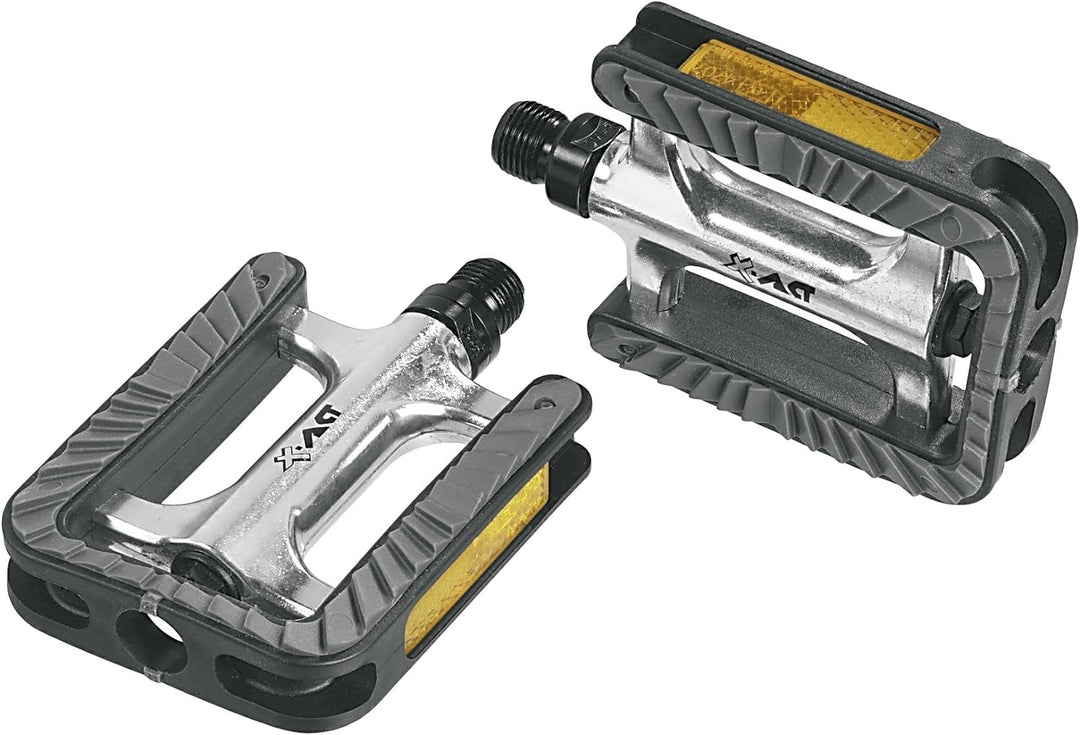 ergotec Pedale 191 / Aluminium, 9/16"-Gewinde, Industrielager, silber, 86016001