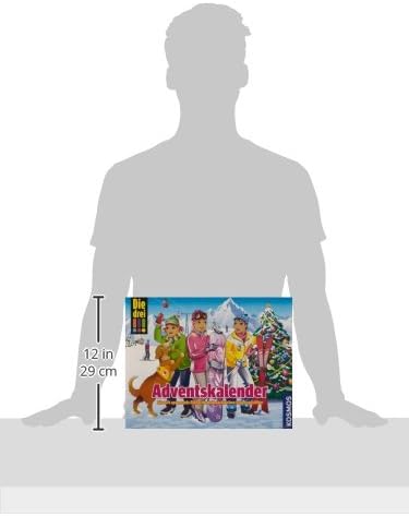 Kosmos Die DREI ??? Kids 631185 - Adventskalender 2016 - Löse 24 spannende Rätsel im weihnachtlichen
