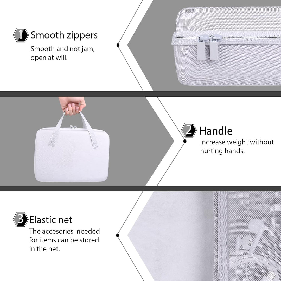 co2CREA Hart Reise Schutz Hülle Etui Tasche für Apple 2023 Mac Studio M2 / M1 / M1 Max Chip Desktop