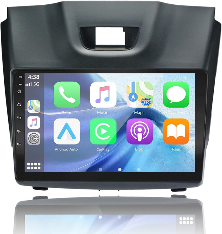 LEXXSON Android 10.1 Autoradio für Isuzu D-MAX 2012-2018, MU-X 2013-2017 | 9-Zoll-AM-FM-Radio mit GP