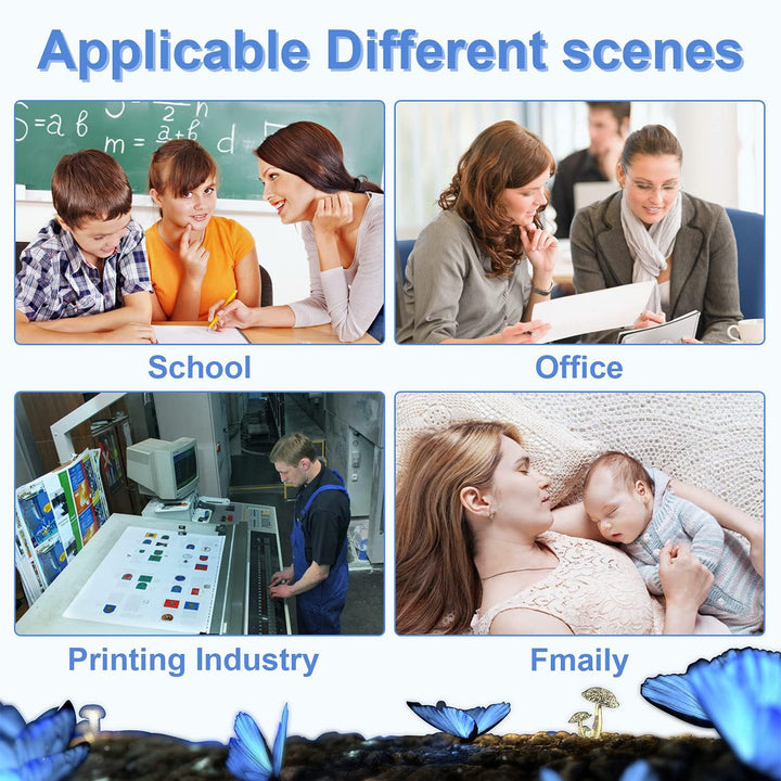 LOSMANN 4x Toner Kompatibel für HP CF400X CF401X CF402X CF403X 201X 201A CF400A für HP Color LaserJe