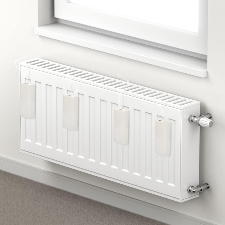 Tubiaz 4 Stück Heizkörper Luftbefeuchter Keramik Wasserverdunster für die Heizung – für alle gängige