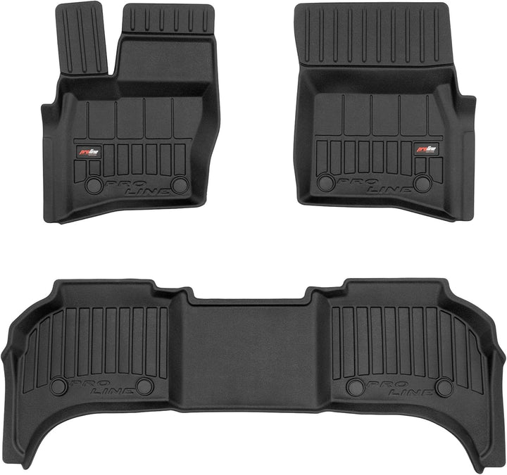 M MOTOS Gummimatten Auto Fussmatte passt für Land Rover Defender II ab 2020 Verbessern Sie Ihren Rei