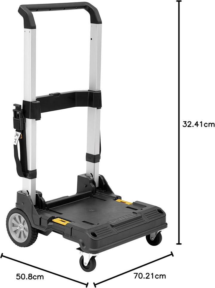 Dewalt T Stak System Trolley DWST1-71196 (zum Transport der Dewalt T Stak Boxen, klappbarer Teleskop