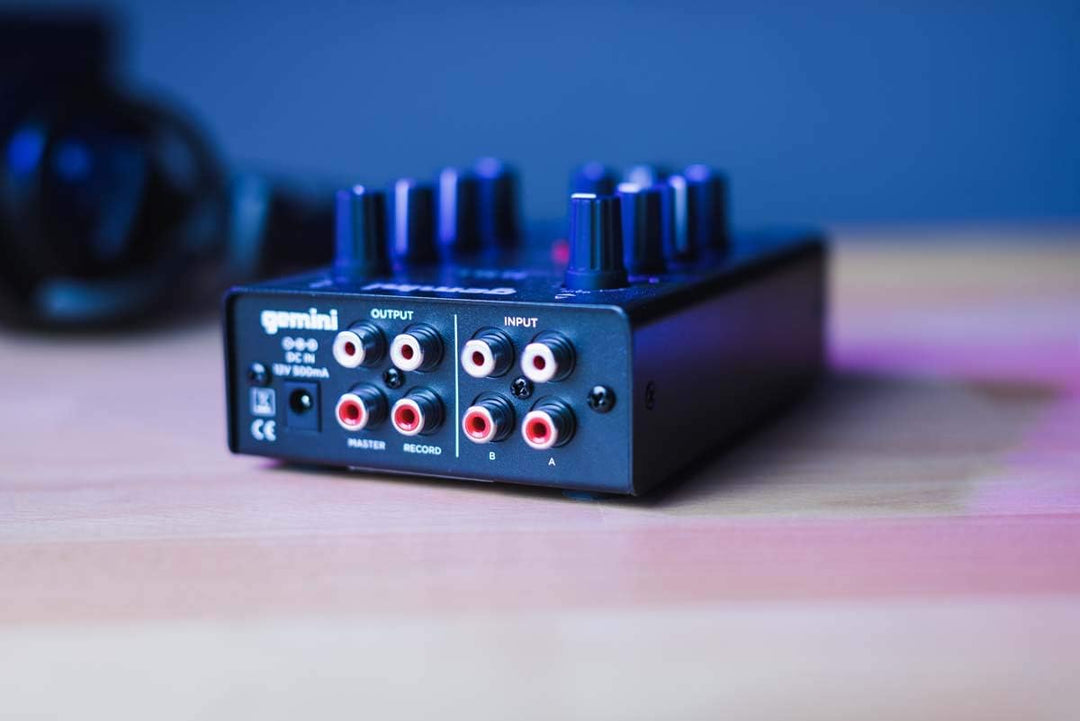 Gemini MM-1 - Mini 2 Kanal DJ Mixer