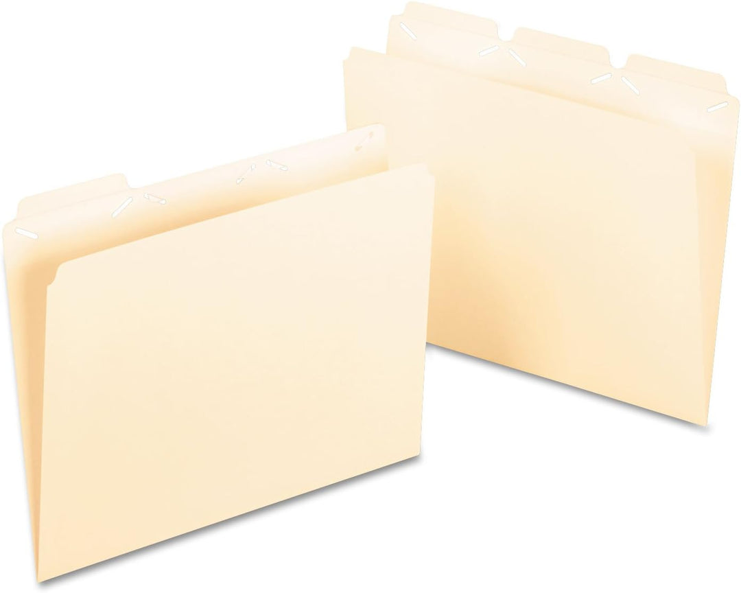 Pendaflex Ready-Tab Aktenordner, verstärkt, Briefgrösse, Manila, 1/3 Schnitt, 50/BX (42336)