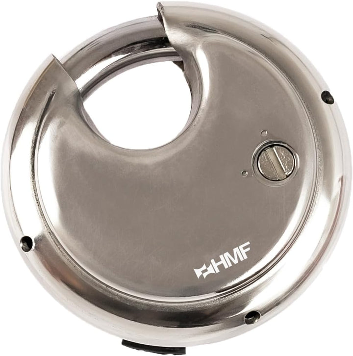 HMF 3502-09 - 5 xVorhängeschloss, 4er Zahlenkombination, 7 x 7 x 2,4 cm 5 Stück, 5 Stück