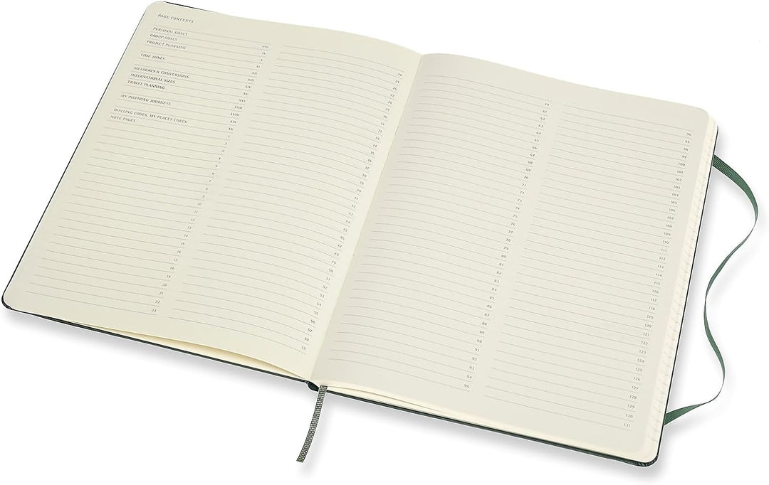 Moleskine Pro Notebook Professionelles Arbeitsnotizbuch (Hardcover mit Elastischem Verschluss, Extra