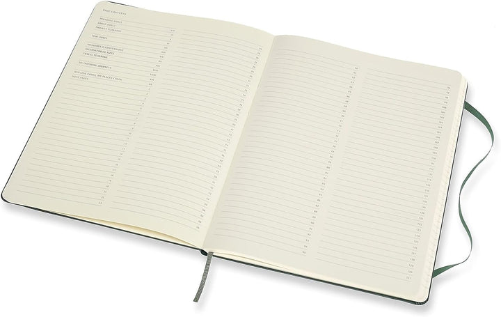 Moleskine Pro Notebook Professionelles Arbeitsnotizbuch (Hardcover mit Elastischem Verschluss, Extra