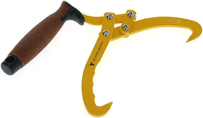 OCHSENKOPF Handpackzange, Gehärtete Spitzen, Abrutschsicherer 2-Komponenten-Griff, 185 mm Maulöffnun