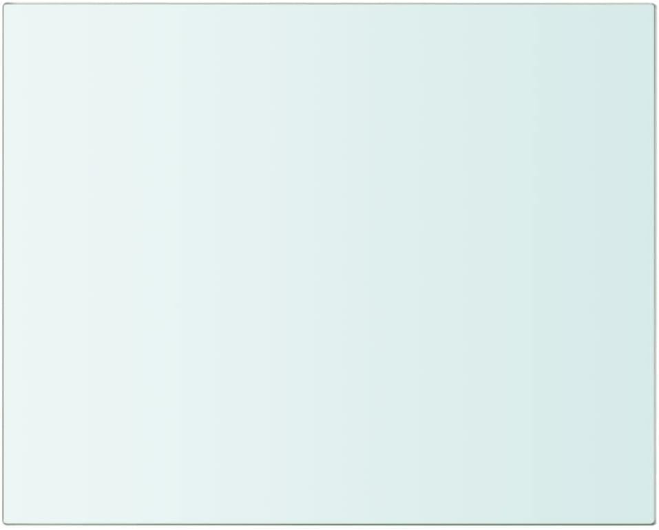 FIRBNUS 20x25x0,8 cm Storage Shelves Glas Bad Regal Glasregalboden Schwebend Regal Glas für Wohnzimm