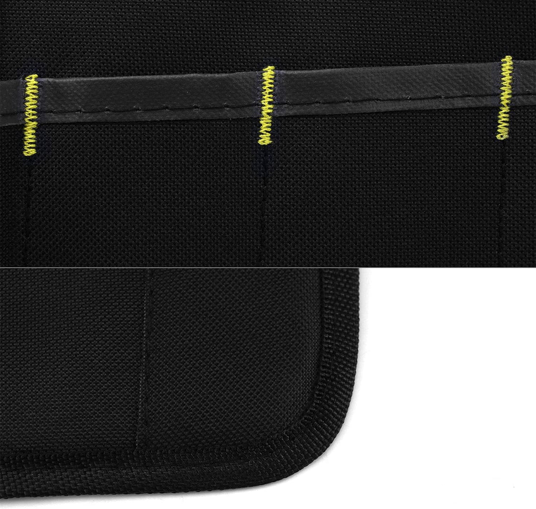 QWORK® Messer-Rolltasche mit 22 Fächern, Tragbare Oxford Messertasche Werkzeugtasche für Freizeit un