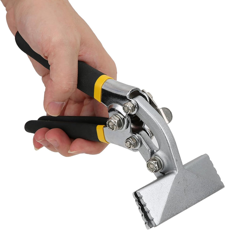 Blechbiegezange, 6-Zoll-Falzzange, multifunktionales, gerades Metall-Biegezangenwerkzeug, rutschfest