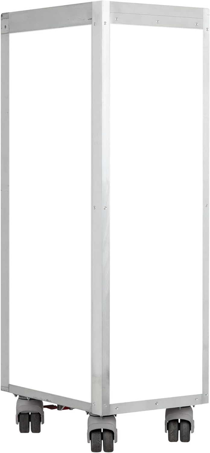 VanDeBord Bartrolley Uni Weiss inkl. LED Fachboden, Barbrett & Glasfachboden, Gebrauchter Trolley au