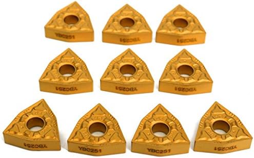 EsportsMJJ WWLNR1616H08 16x100mm Drehmaschine Drehen Werkzeughalter mit 10pcs WNMG0804 Einsätze