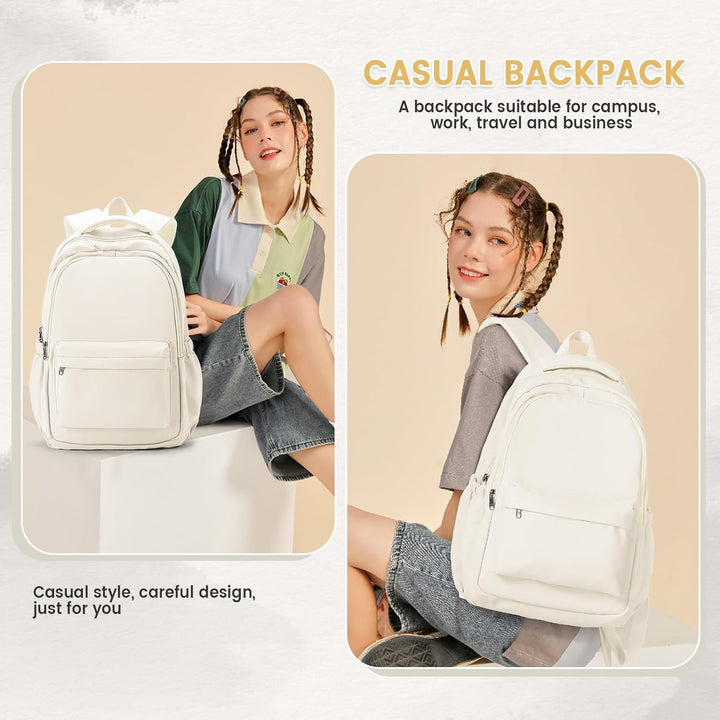 WEPLAN Schultasche Schulrucksack für Mädchen Leichte Schultaschen für Teenager Mädchen Wasserdichter