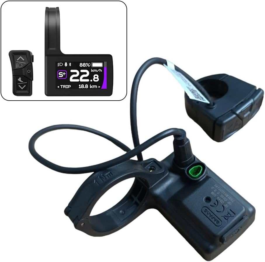 E-Bike Display E-Bike DPC245 Bluetooth 5.0 LCD CAN Protokoll Display für Bafang Zentralmotor M560 M6
