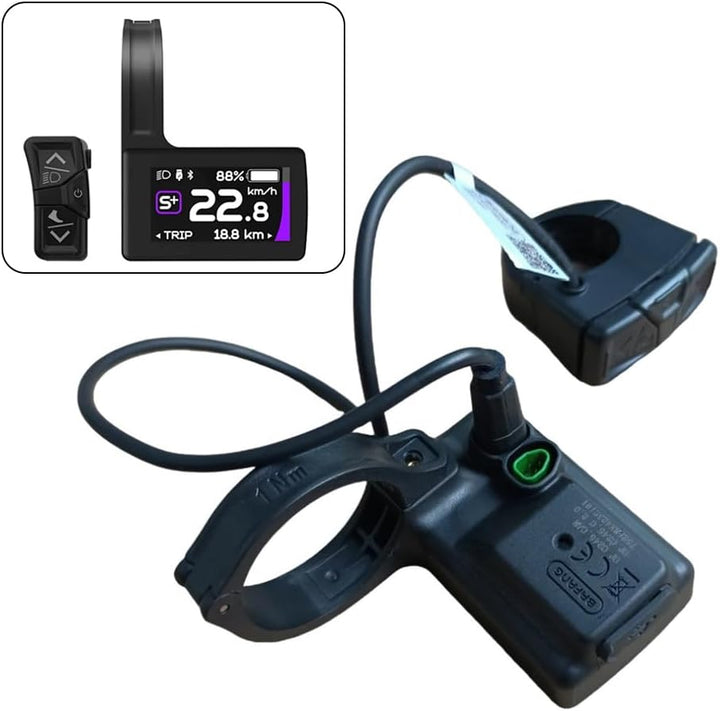 E-Bike Display E-Bike DPC245 Bluetooth 5.0 LCD CAN Protokoll Display für Bafang Zentralmotor M560 M6