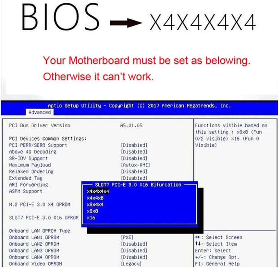 NFHK Dual Slimline SFF-8654 8X 4 NVME auf PCIE Express 3.0 4.0 Raid Card VROC Raid0 Hyper Adapter Du
