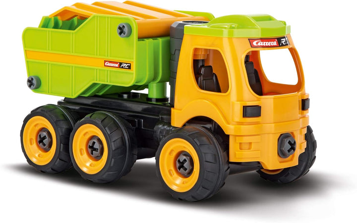 Carrera RC First Truck – Baustellenfahrzeug /Dump Truck mit Controller I Ferngesteuertes Auto ab 3 J