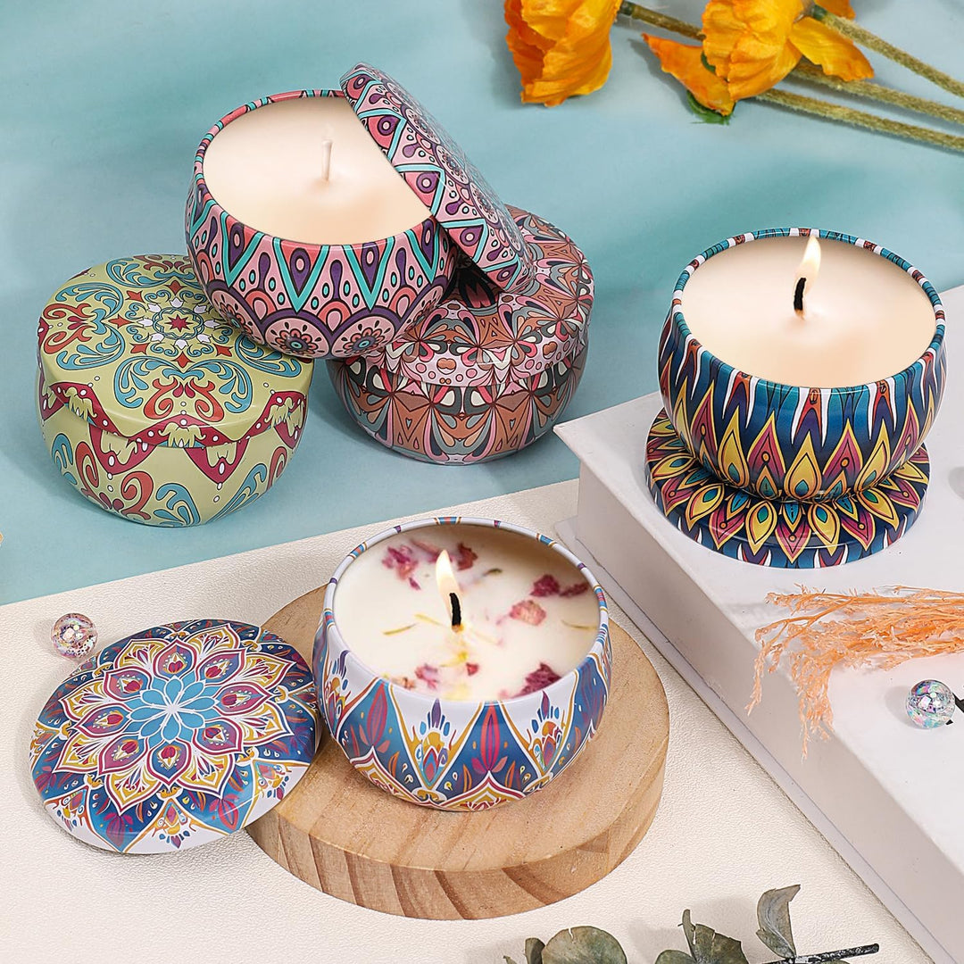 Kerzenherstellungs-Set Sojawachs-Anfängerset mit natürlichem Sojawachs, DIY-Kerzenzubehör, einschlie