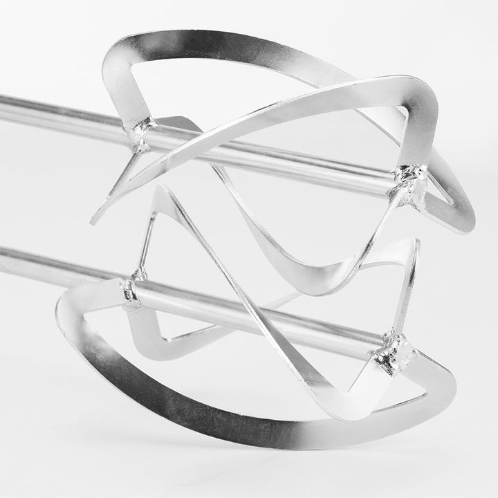 Deuba Doppel Rührwerk 1800 Watt bis 90L ergonomisch 2-Gang-Getriebe M14 Mörtelrührer Mischer