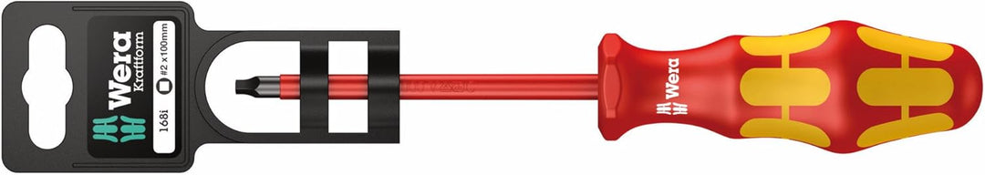 Wera 168 i SB VDE-isolierter Vierkant-Schraubendreher, # 3 x 150 mm, 05100026001 168 i SB VDE # 3 x