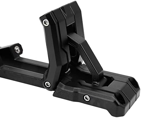 Aramox Türscharnier-Stufen-Fussrasten, Türscharnier-Stufen-Fusspedal aus Aluminiumlegierung, Rostfre