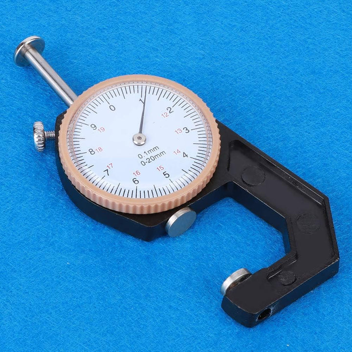0-20 Mm Dickenmessgerät Spitzer/Flacher Kopf R Es Zifferblatt Genauigkeitsmesswerkzeug Flacher Spitz