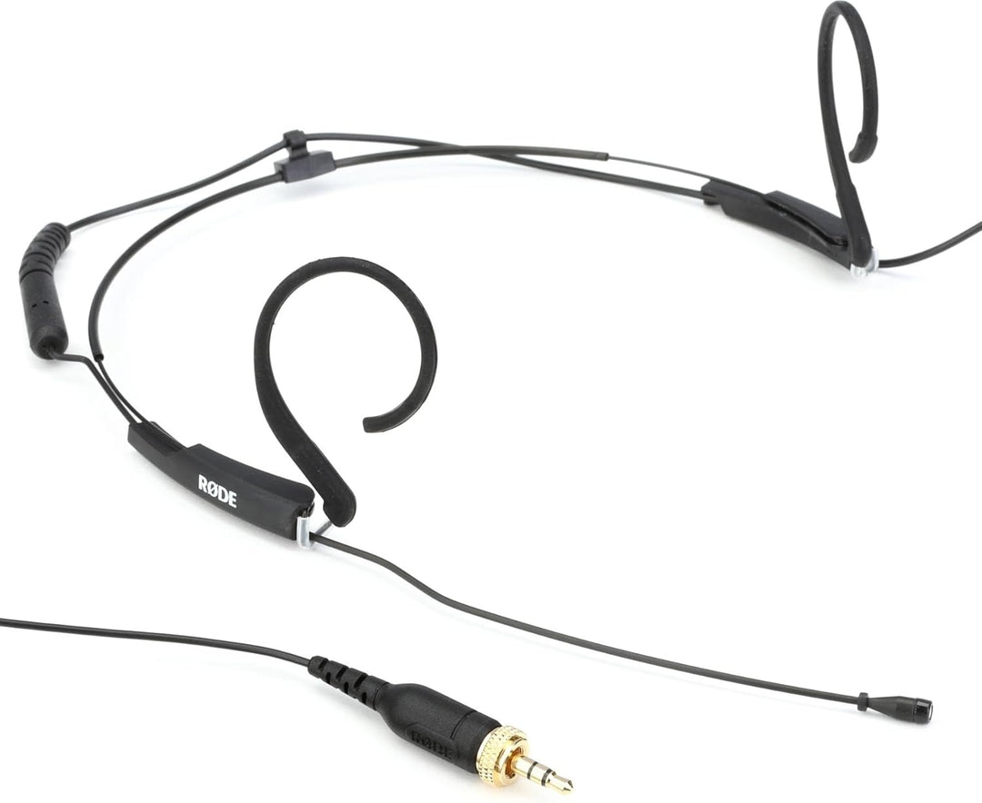 RØDE HS2B Large leichtes Headset-Mikrofon mit Kugelcharakteristik – gross, schwarz Schwarz Gross, Sc