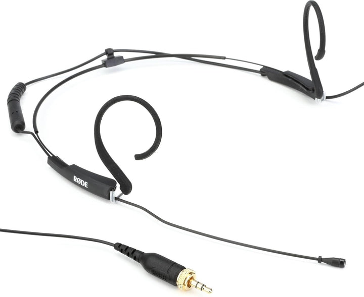 RØDE HS2B Large leichtes Headset-Mikrofon mit Kugelcharakteristik – gross, schwarz Schwarz Gross, Sc