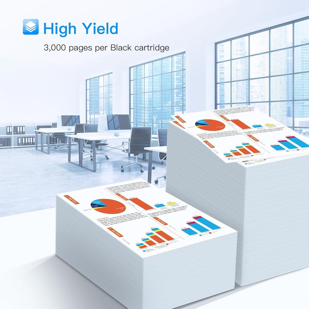 LxTek TN247 TN-247BK Tonerkartusche Kompatibel für Brother TN-243CMYK TN-243 TN243 TN-247 für Toner