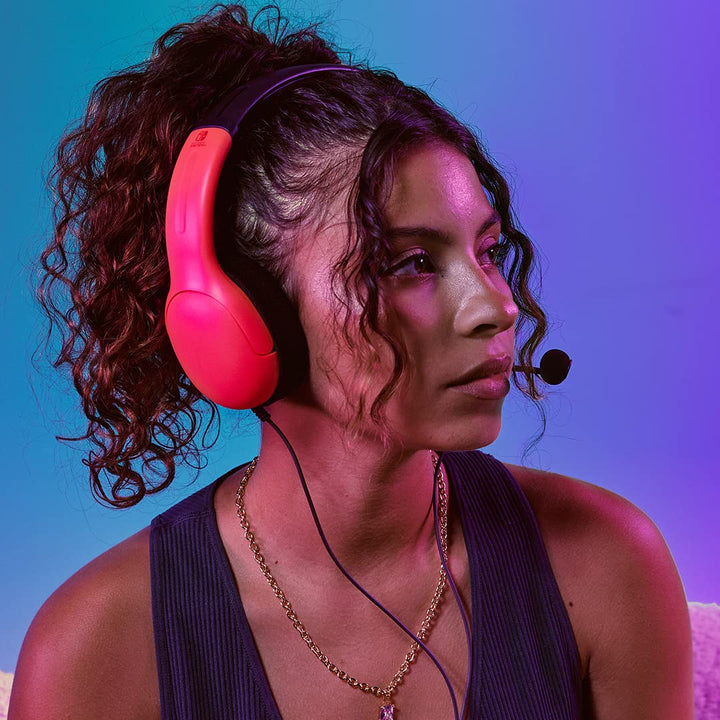 PDP Gaming LVL40 Stereo Kopfhörer mit Mic für Nintendo Switch - PC, iPad, Mac, Laptop Compatible - N