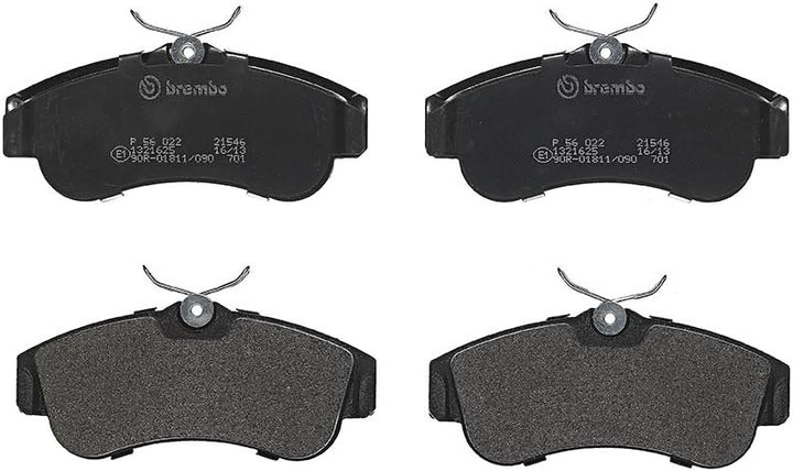 Brembo P 56 022 Bremsbelagsatz, Scheibenbremse - (4-teilig)