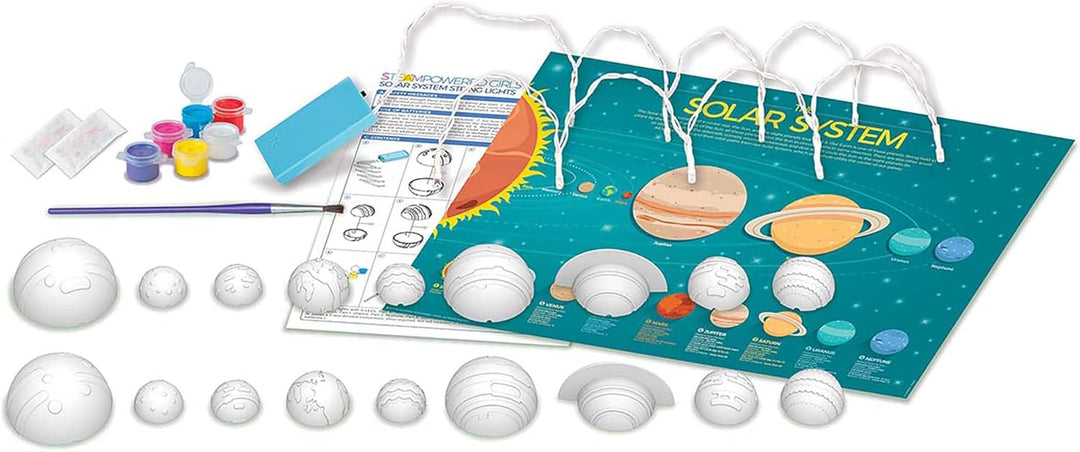 STEAM Powered Kids - Solar System String Lights