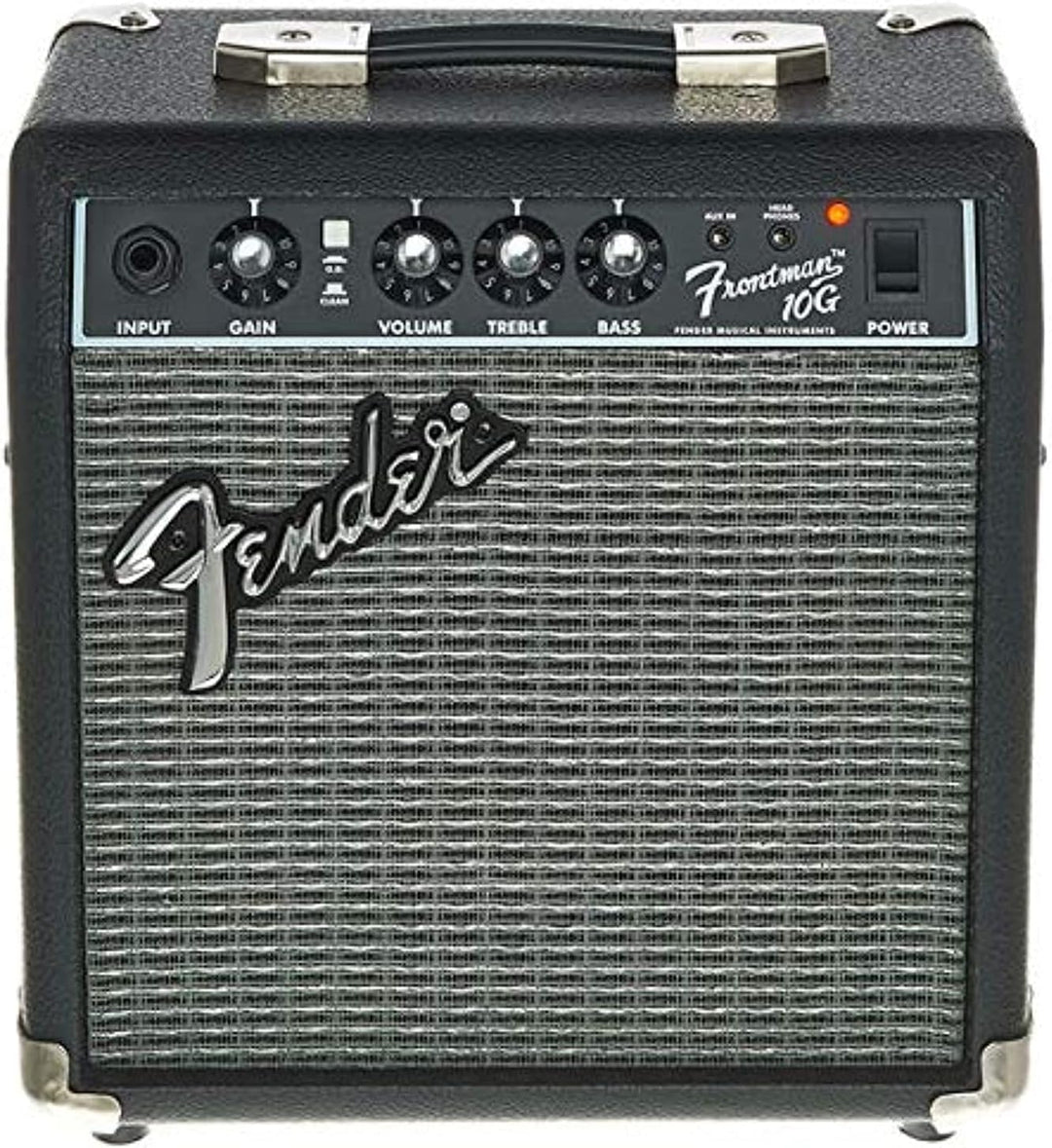 Fender Frontman 10G Combo Gitarrenverstärker – Idealer Übungsverstärker für E-Gitarre & FT-1 Pro Cli