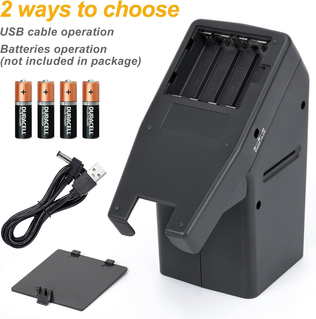 LED Diabetrachter für Alte Dias, 35mm Negativ und Diaprojektor Dia-Betrachter, mit 3-fache Vergrösse