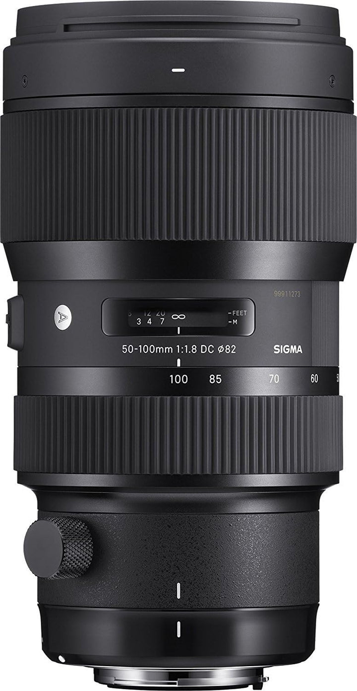 Sigma 50-100mm F1,8 DC HSM Art Objektiv für Nikon F Objektivbajonett 82mm für Nikon Single, 82mm für