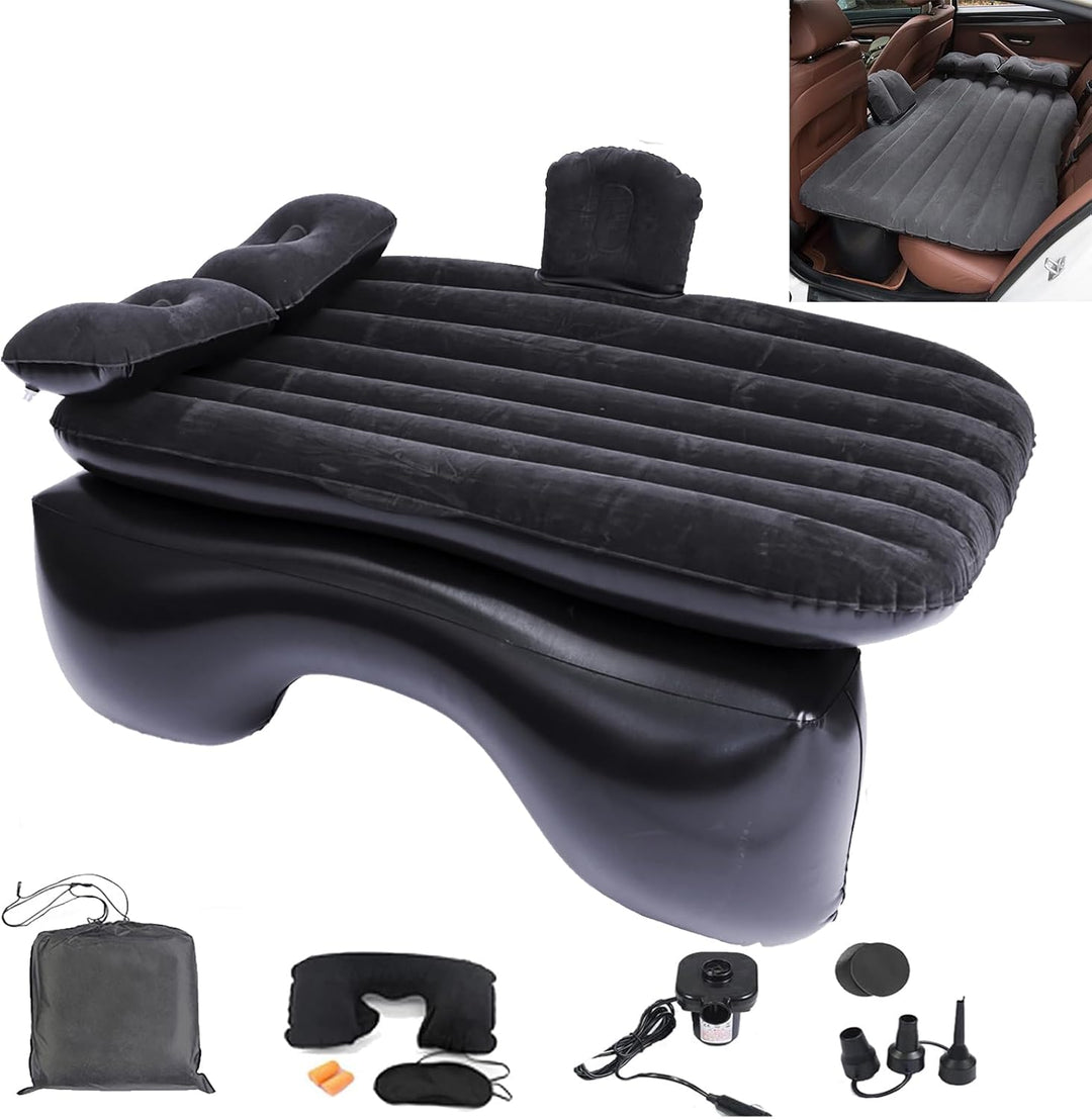 Icelus Auto Matratze SUV Luftmatratze with Luftpumpe 140 * 89 * 15 cm Aufblasbare Camping Kombi Luft