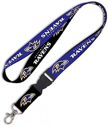 Wincraft NFL Schlüsselband Lanyard 2,50 cm breit Baltimore Ravens