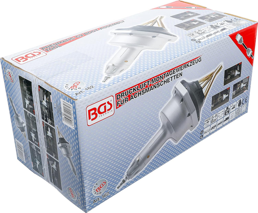 BGS 162 | Druckluft-Montagewerkzeug für Achsmanschetten | 25 - 115 mm | Achsmanschettenspreizer