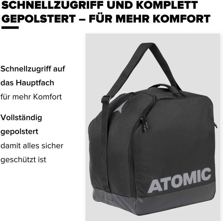 ATOMIC Boot & Helmet Bag - Wasserabweisende Tasche für Skischuhe & Helm - Extra Zubehör-Fach - Optim