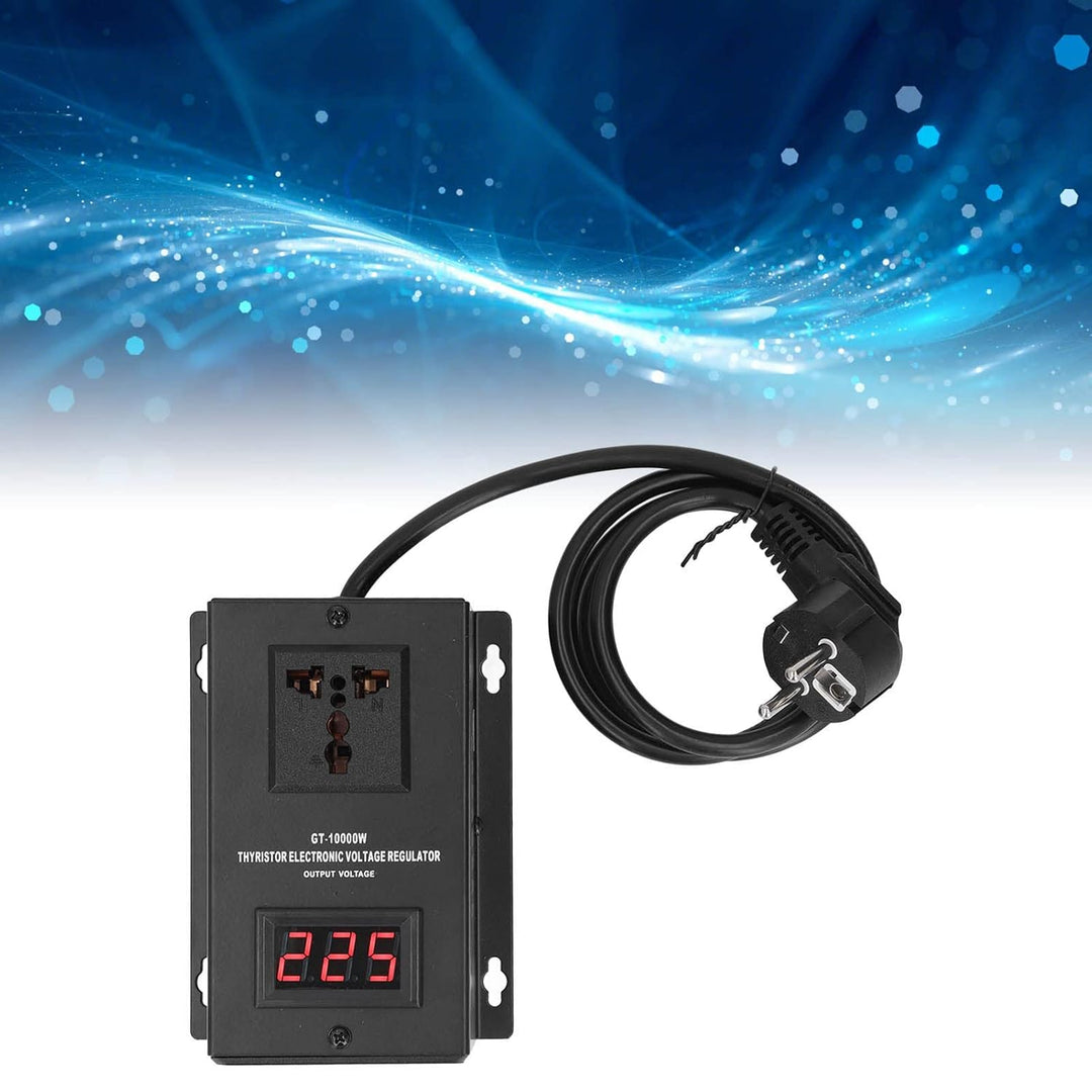 10000 W Elektronischer Spannungsregler 220 V Thyristor-Aufwärtswandler, EU-Stecker