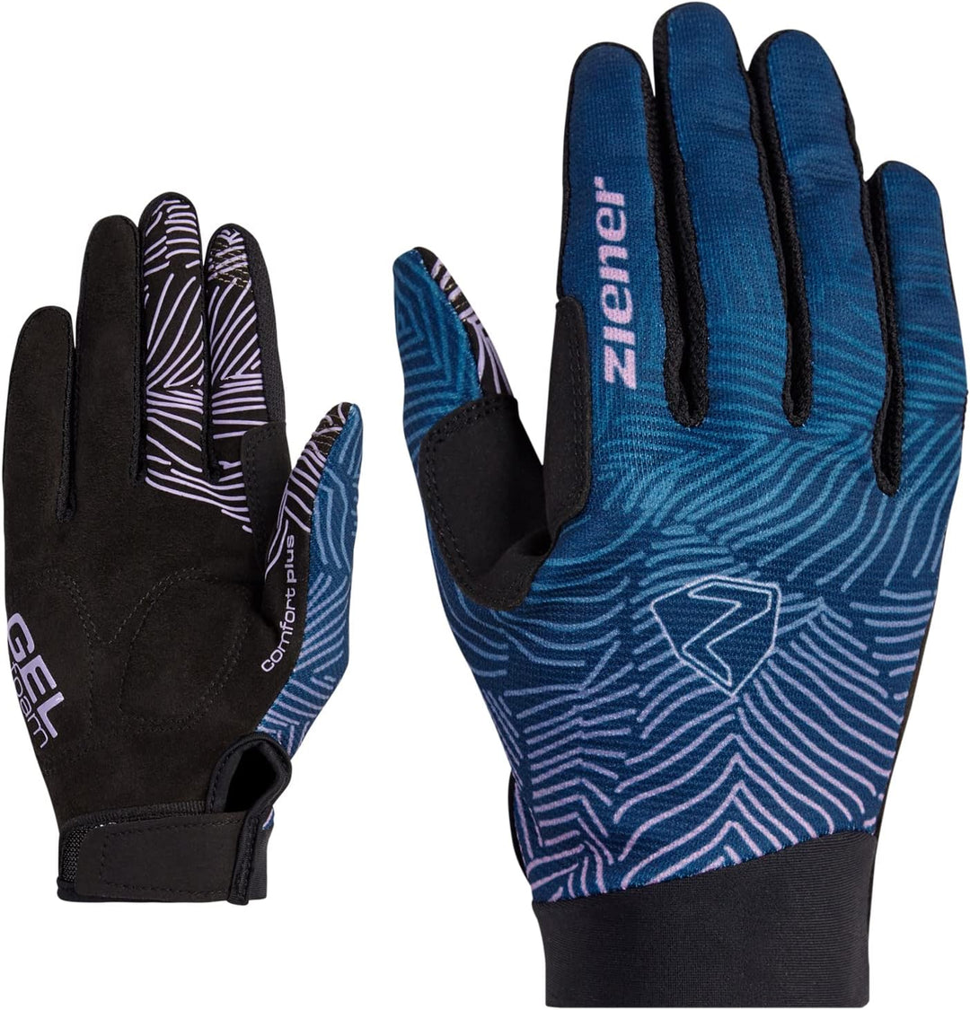 Ziener Damen Conny Fahrrad/Mountainbike/Radsport-Handschuhe | Langfinger mit Touchfunktion - atmungs