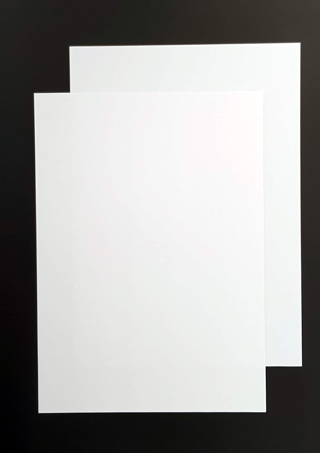 Transparente Backlight Folie mit Blättern, 150 g, für Laserdrucker oder Tintenstrahldrucker, Papier