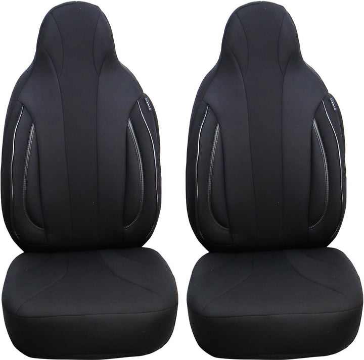 BREMER SITZBEZÜGE Mass Piloten Auto Schonbezüge kompatibel mit Skoda Karoq Fahrer & Beifahrer ab 201