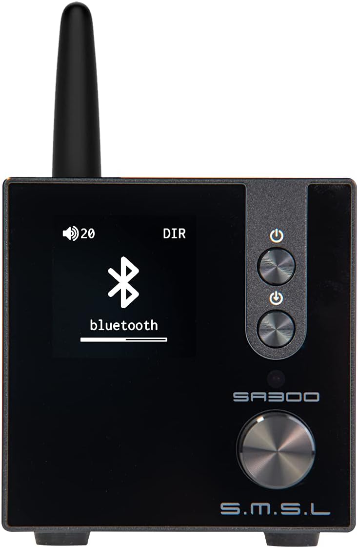 S.M.S.L SA300 HiFi-Digitalverstärker, Infineons MA12070-Chip 80 W x 2 Class D-Endstufe, Cinch-USB-Bl