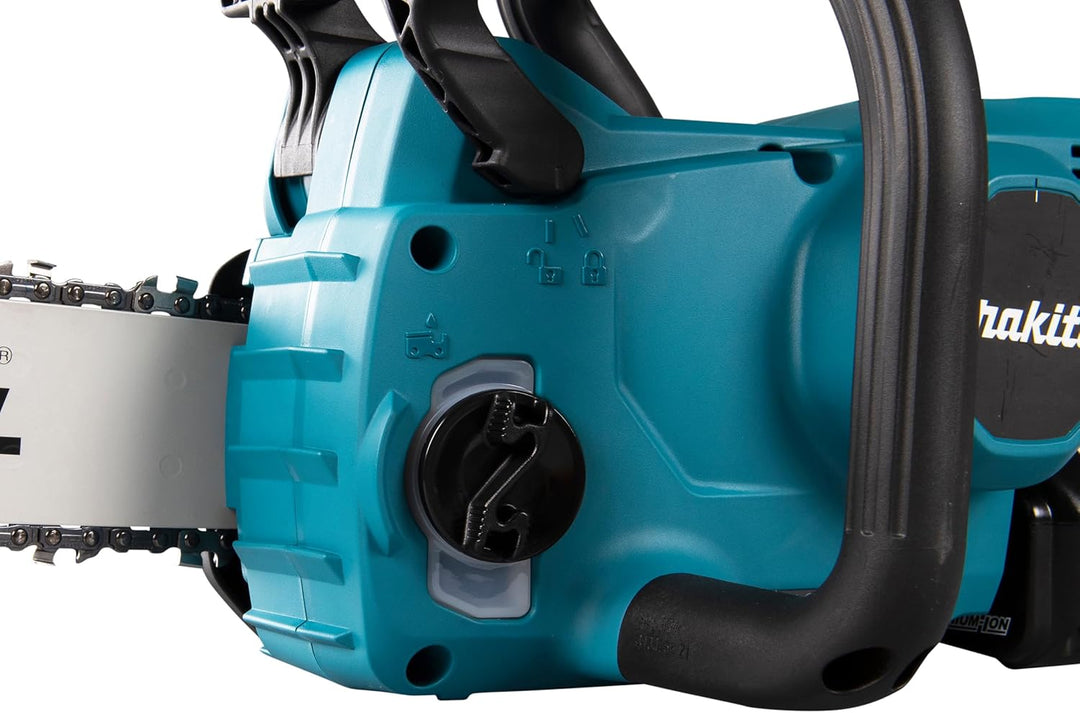 Makita DUC307ZX2 Akku-Kettensäge 18V (ohne Akku, ohne Ladegerät), Schwarz/Petrol